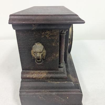 Antique Battery Operated Clock Co. Mantle Clock