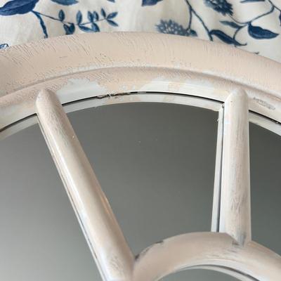 2 Cottage Style Decorative Wall Mirrors
