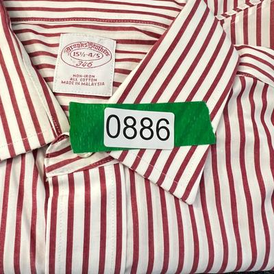 Lot of 9 Brooks Brothers Long Sleeve Mens Shirts