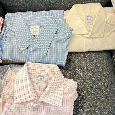 Lot of 9 Brooks Brothers Long Sleeve Mens Shirts
