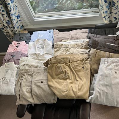 Big Lot Mens Clothes - J Crew, Banana R., Polo, Perry Ellis, Lands End