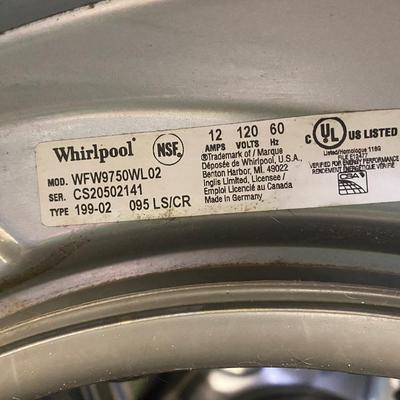 Whirlpool electric washer