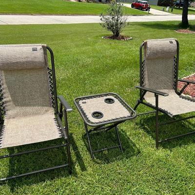 3-piece set of Bliss patio furniture