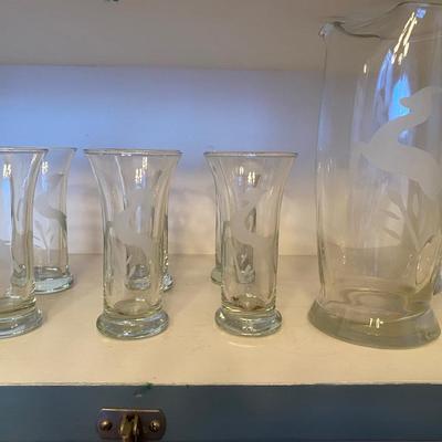 Mid Century Modern cocktail set