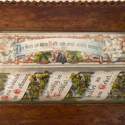 19th century “Tramp Art” box