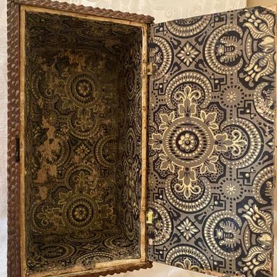 19th century “Tramp Art” box