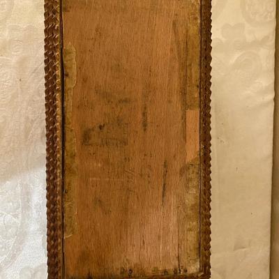 19th century “Tramp Art” box