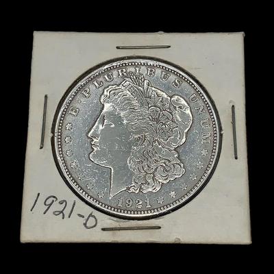 1921-D Morgan Silver Dollar