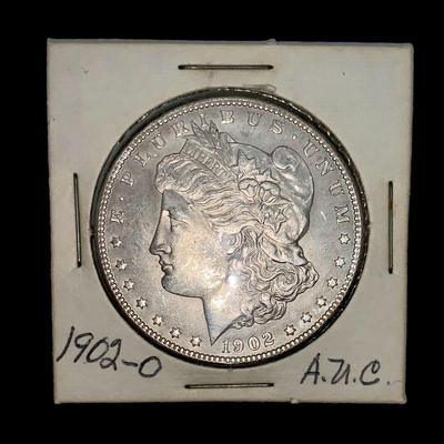 1902-O Morgan Silver Dollar