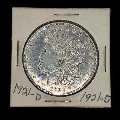 1921-D Morgan Silver Dollar