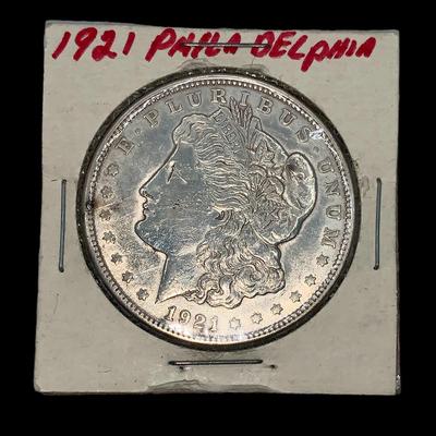 1921 “P” Morgan Silver Dollar