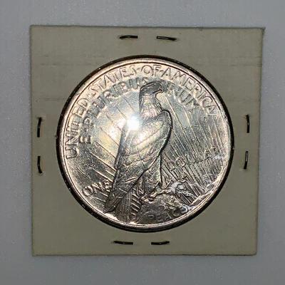 1923 “P” Peace Silver Dollar