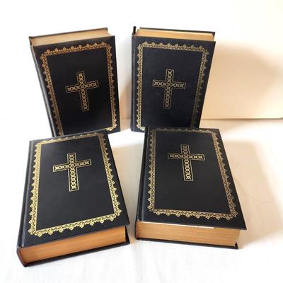 Lot #60L 4 Volume Set Butler's Lives of the Saints - Catholic - 1965 Color Plates