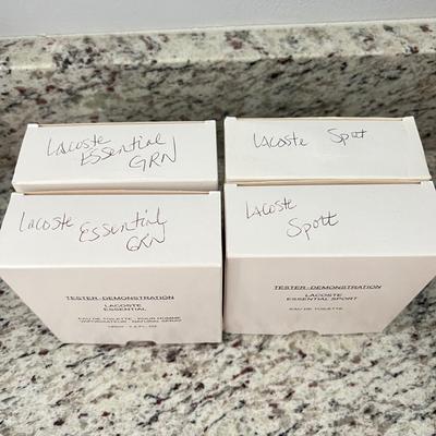 4 Lacoste Men’s Colognes - 2 Essential 2 Sport