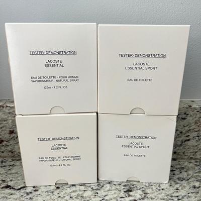 4 Lacoste Men’s Colognes - 2 Essential 2 Sport