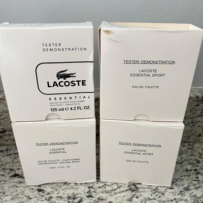 4 Men’s Lacoste Colognes - 2 Essential 2 Sport