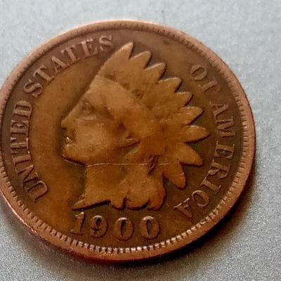 LOT 99 1900 INDIAN HEAD PENNY