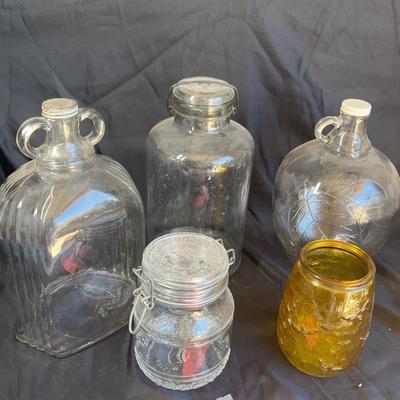 Large jars & bottles