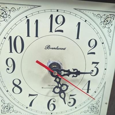 Battery Operated Brentwood Quartz Westminster Chime Clock