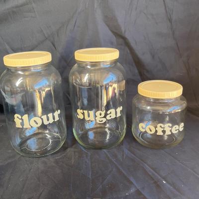 Cool 80s canister group