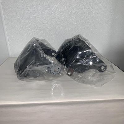 NOS Bell Gloss Black Bullitt Full-Face Motorcycle Helmet - Size M