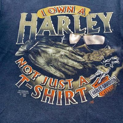 1991 Single-Stitch Harley-Davidson Tee Shirt by 3D Emblem