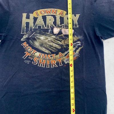 1991 Single-Stitch Harley-Davidson Tee Shirt by 3D Emblem