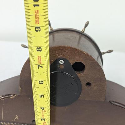 Battery Operated Antique Telechron Ships Bell Clock