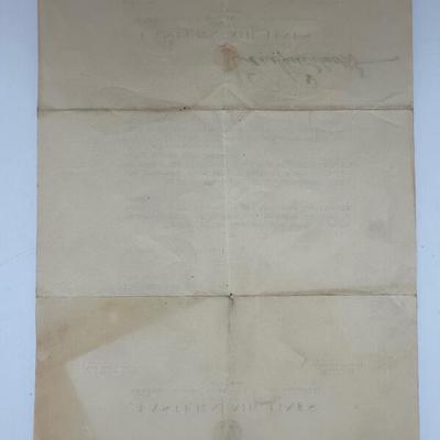 Rickenbacker Letter to Colonial Wiener, Eastern Airlines, 1939