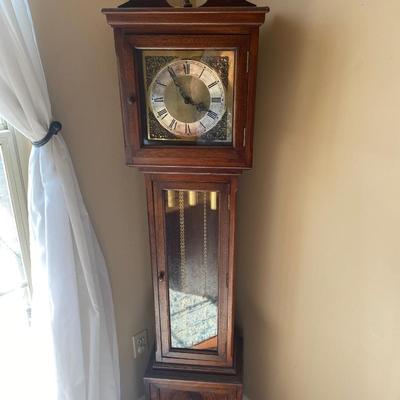Beautiful vintage W. Germany Grandfather Clock