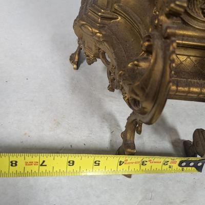 Antique Bronze Mantel Clock