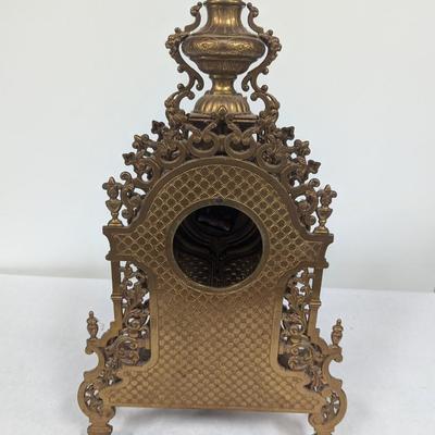 Antique Bronze Mantel Clock