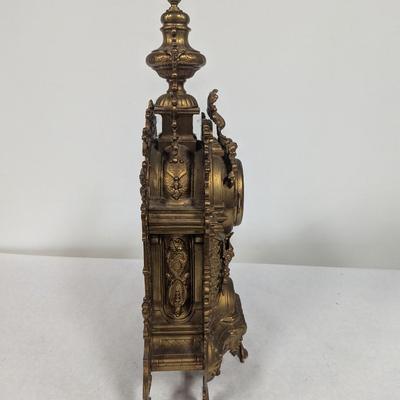 Antique Bronze Mantel Clock