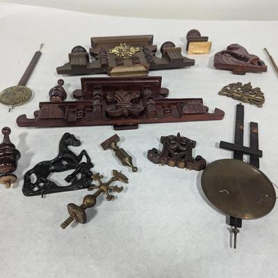 Assortment Of Clock Accessories