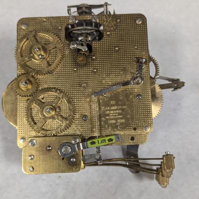 Antique Hamilton 2 Jewels Clock Movement Mechanism Gears Steampunk Lot 4