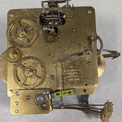 Antique Hamilton 2 Jewels Clock Movement Mechanism Gears Steampunk Lot 4