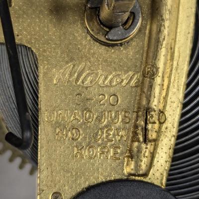 Alaron Clock Movement Mechanism Gears Steampunk