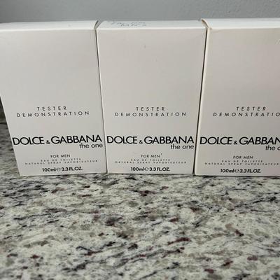 3 Dolce Gabbana The One Mens Cologne