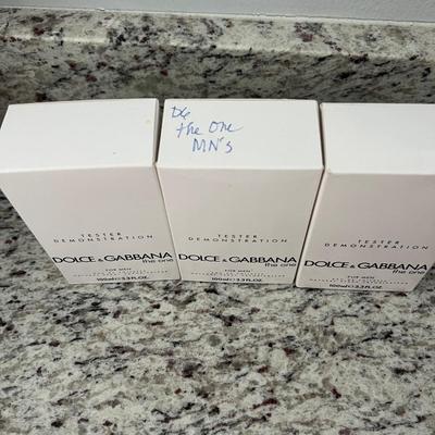 3 Dolce Gabbana The One Mens Cologne