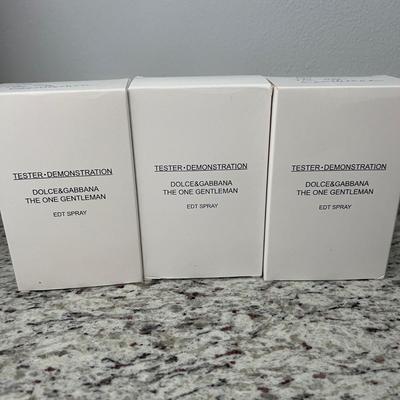 3 Dolce Gabbana The One Gentleman Mens Cologne