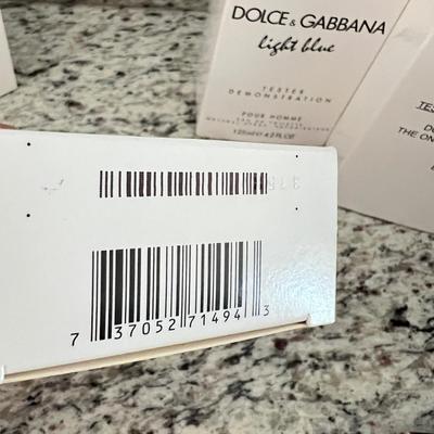 Mixed Dolce Gabbana Mens Cologne Lot