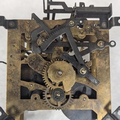 Antique Clock Movement Mechanism Gears Steampunk