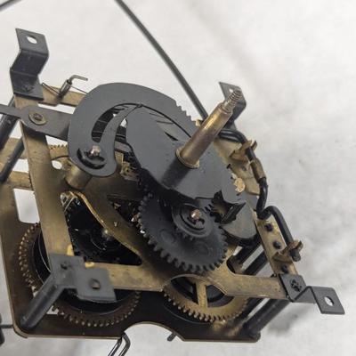 Antique Clock Movement Mechanism Gears Steampunk