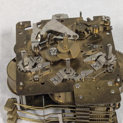 Antique Clock Movement Mechanism Gears Steampunk