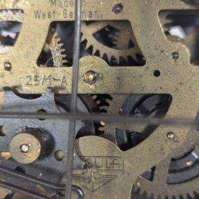 Antique Clock Movement Mechanism Gears Steampunk