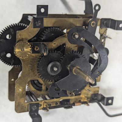 Antique Clock Movement Mechanism Gears Steampunk
