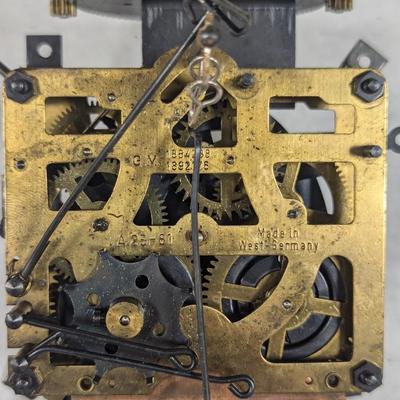 Antique Clock Movement Mechanism Gears Steampunk