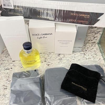 Big Dolce Gabbana Men’s Lot - Colognes, Ribbon, Travel Shave
