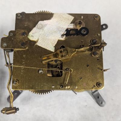 Antique Clock Movement Mechanism Gears Steampunk