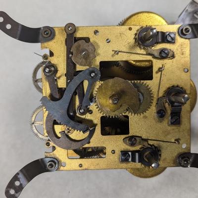 Antique Clock Movement Mechanism Gears Steampunk